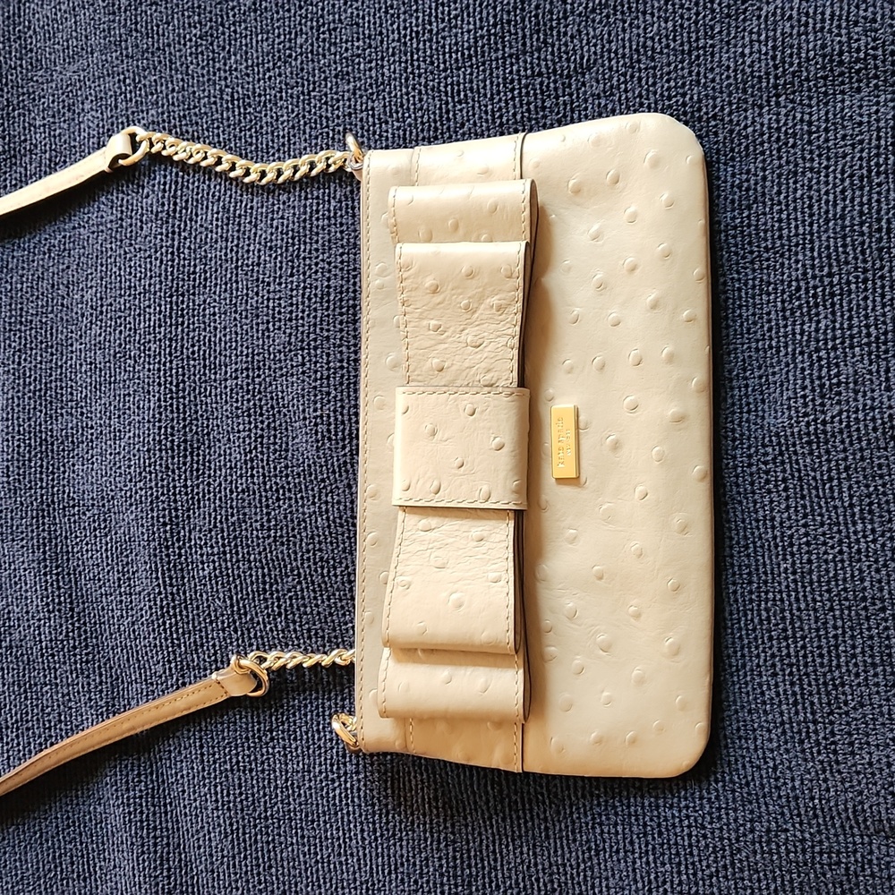 Kate Spade New York Charm City ostrich crossbody